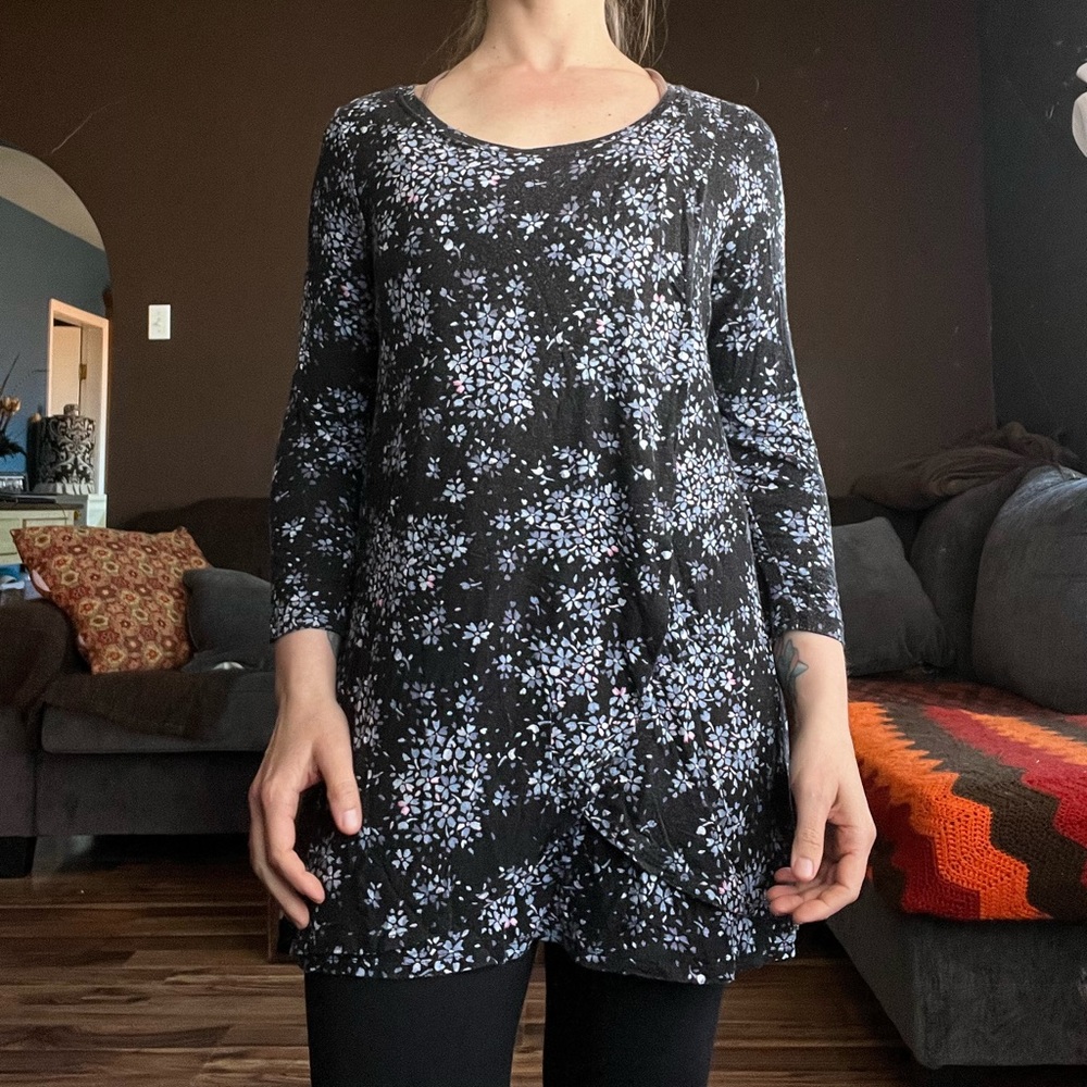 Motherhood Maternity Tulip-Style Nursing Top